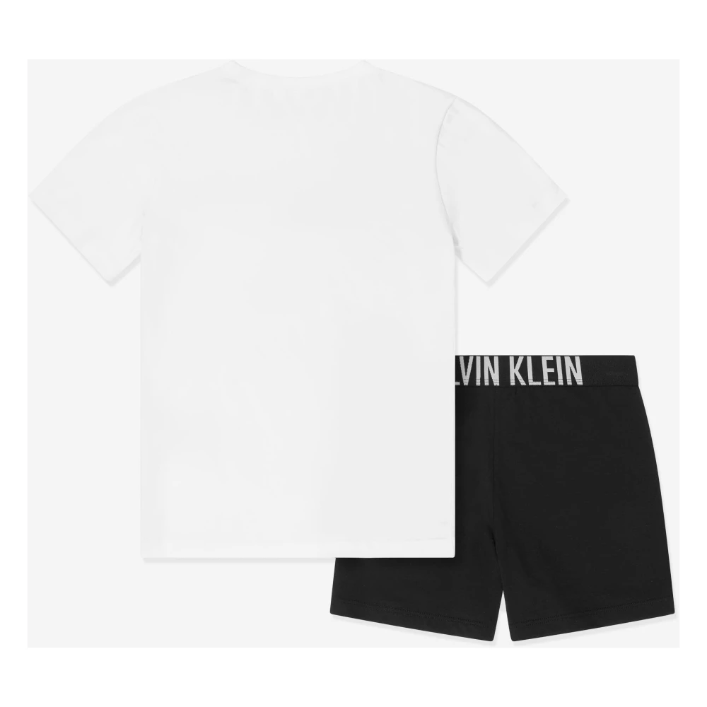 Calvin Klein , Kids Sets, Male, Multicolor, 8 Y | 128 Cm, T-Shirt And Shorts Loungewear Set - Image 2