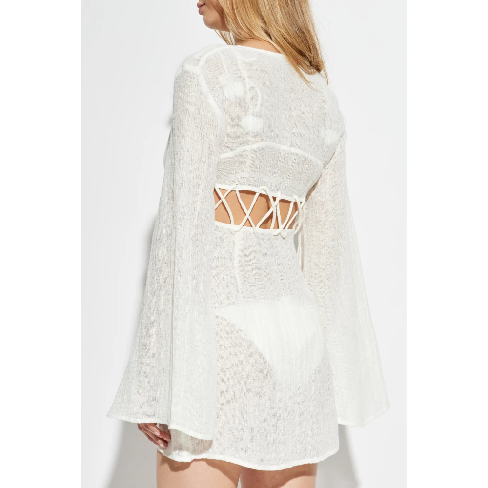 Cult Gaia Jurk Ilona White Dames