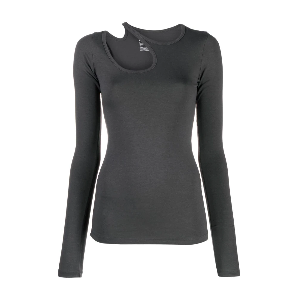 LOW Classic Long Sleeve Tops Black Dames