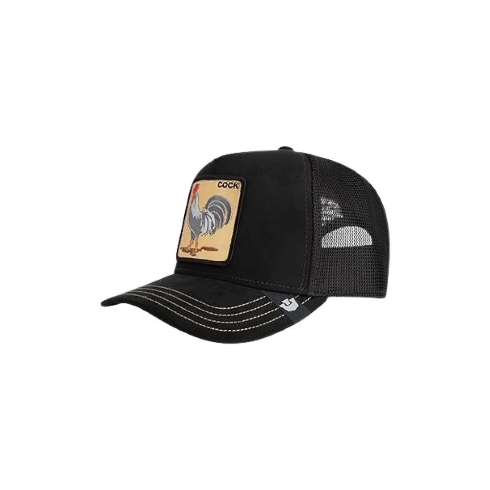 Goorin Bros Women's Black Hats & Caps, One Size, Golden Trucker Cap