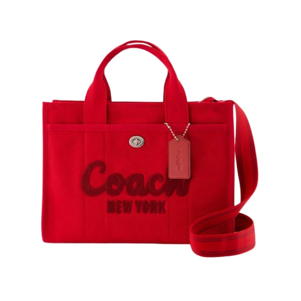 Coach Cargo Tote Red Dames