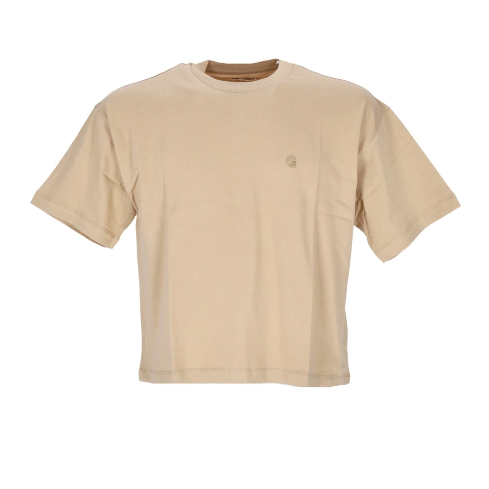 Carhartt WIP Wit Dames Tee Korte Mouw Beige Heren