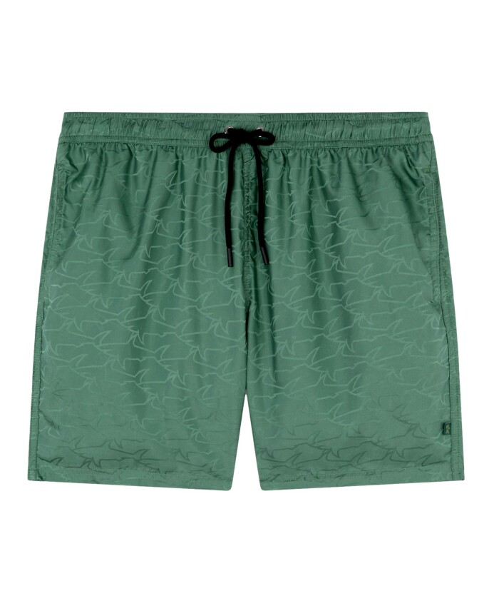 short-de-bain-vert-ultraleger-coupe-classique