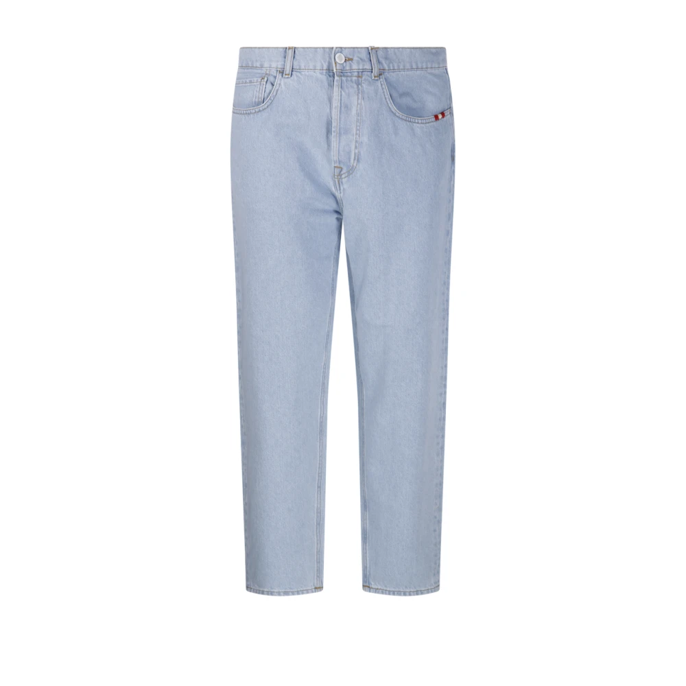 Amish Men's Blue Slim Fit Jeans, W34, Jeremiah Jeans