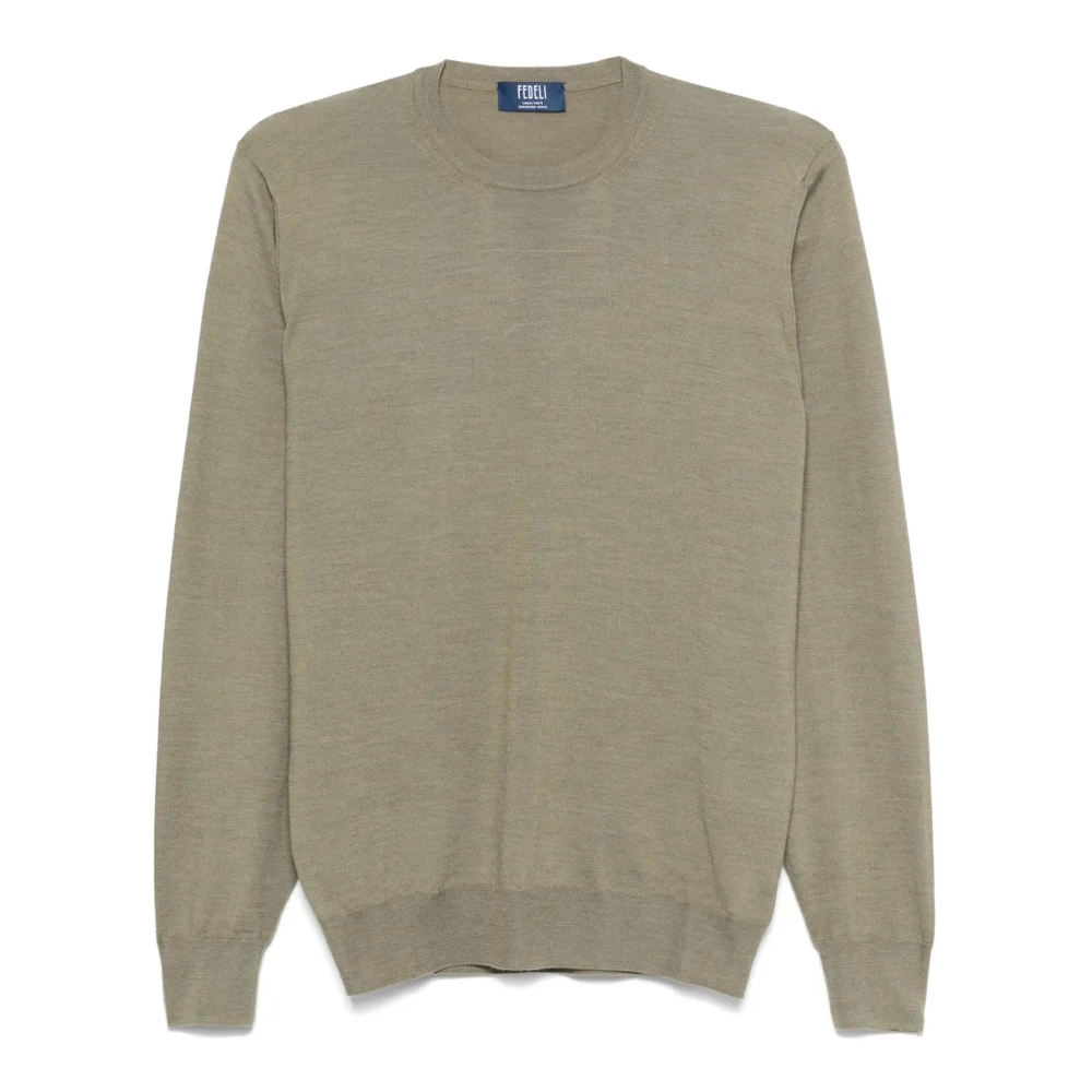 Knitwear > Round-neck Knitwear - - Fedeli - Modalova