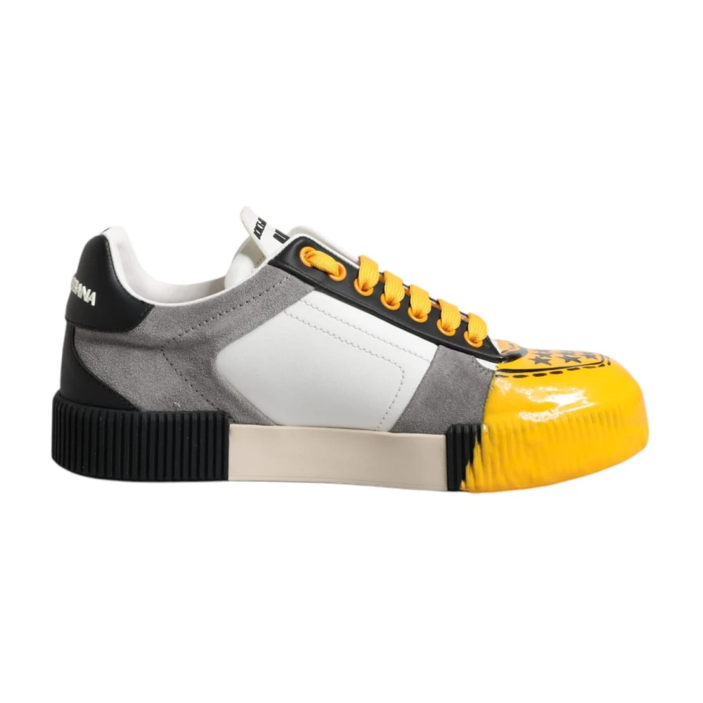 Dolce & Gabbana Men's Multicolor Sneakers, 5 Uk, Low Top Trainers