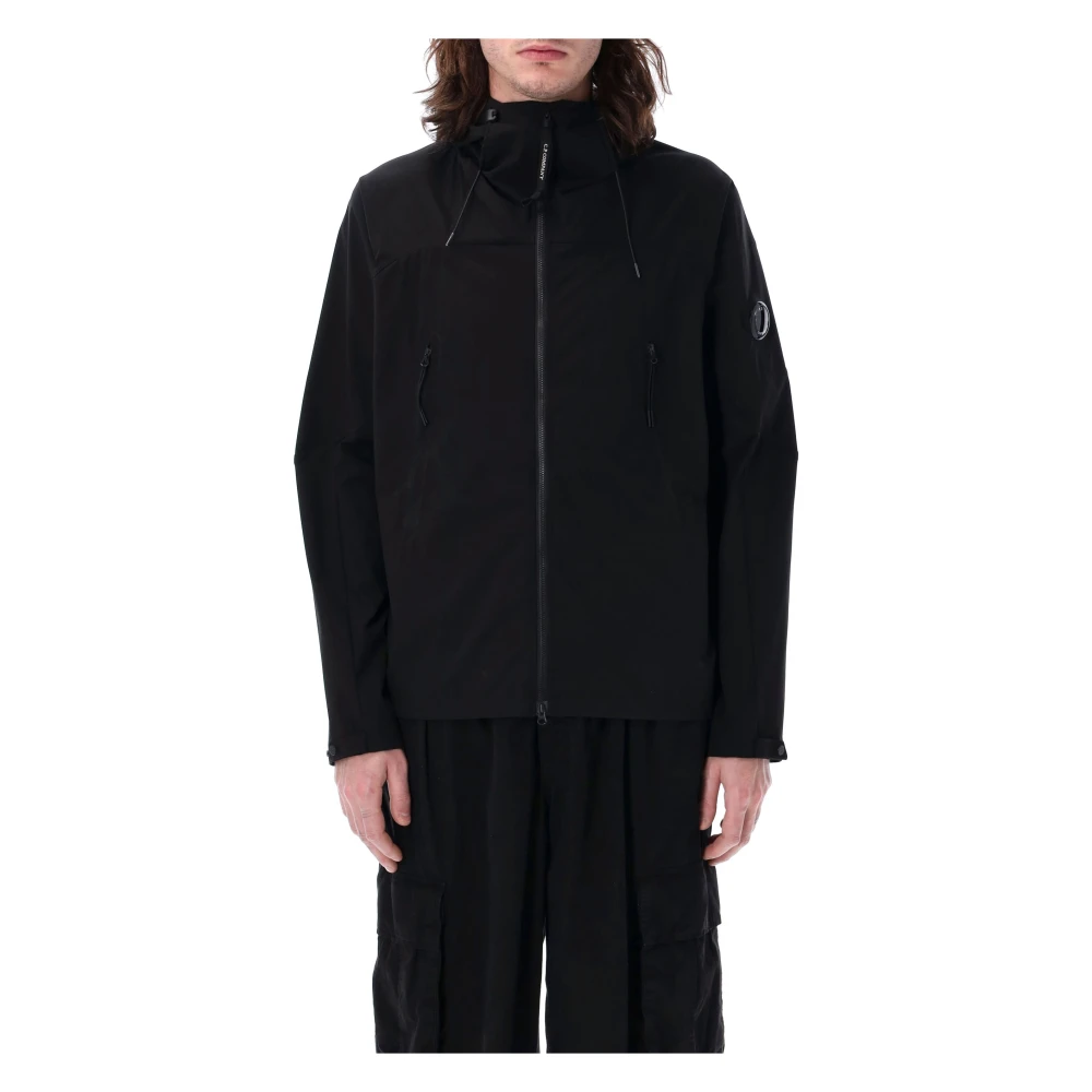 C.P. Company Zwarte Pro-Tek Hooded Jacket Buitenkleding Black Heren