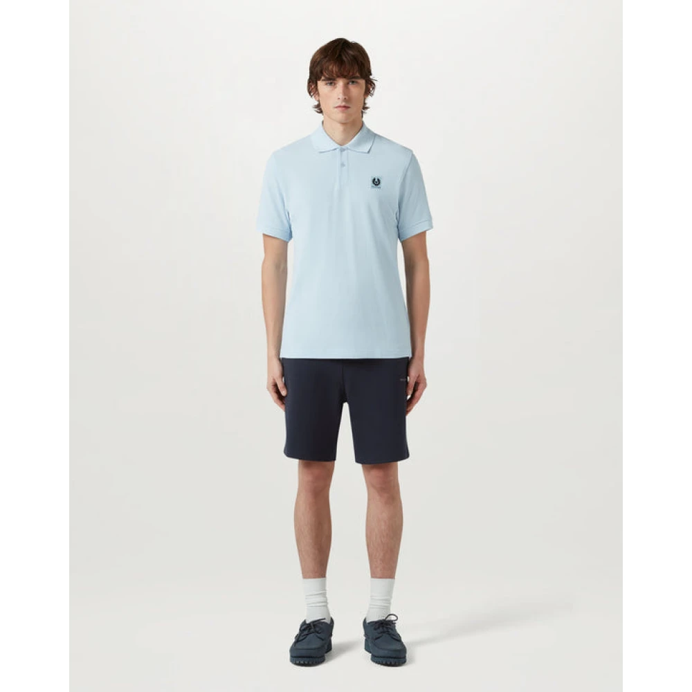 Belstaff Blauw Poloshirt Klassieke Stijl Blue Heren