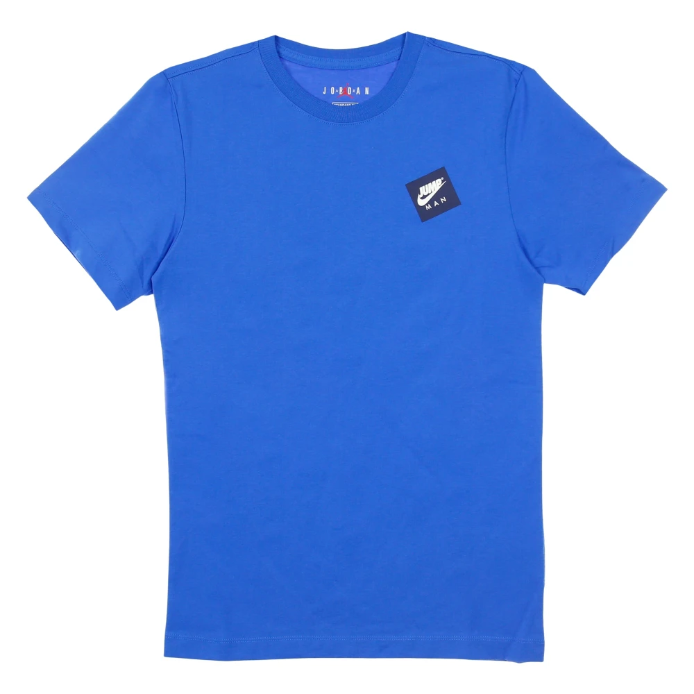 Jordan Men's Blue Training T-Shirts & Tops, Xl, Jumpman Graphic Crew Tee