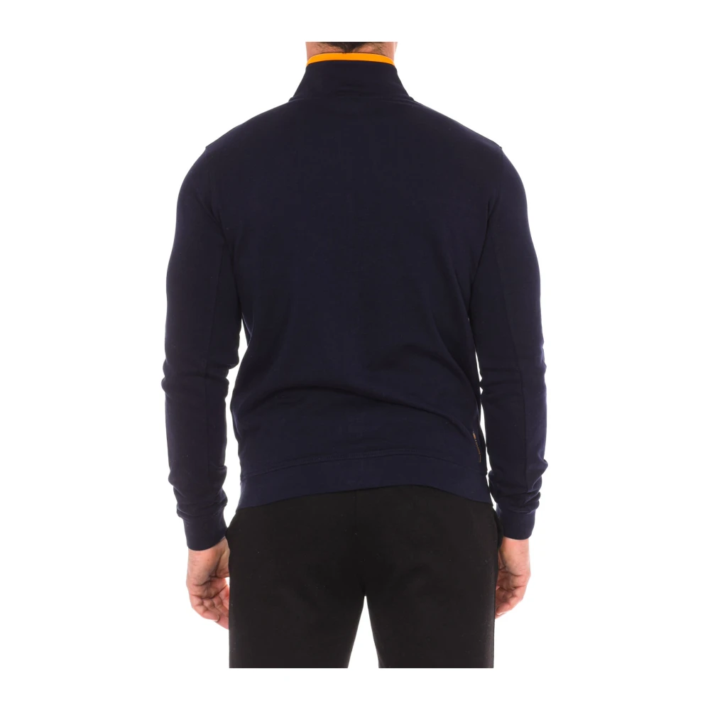U.s. Polo Assn. Hoodie met rits en geborduurd logo Blue Heren
