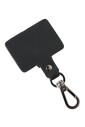 black-leather-silver-metal-airpods-case