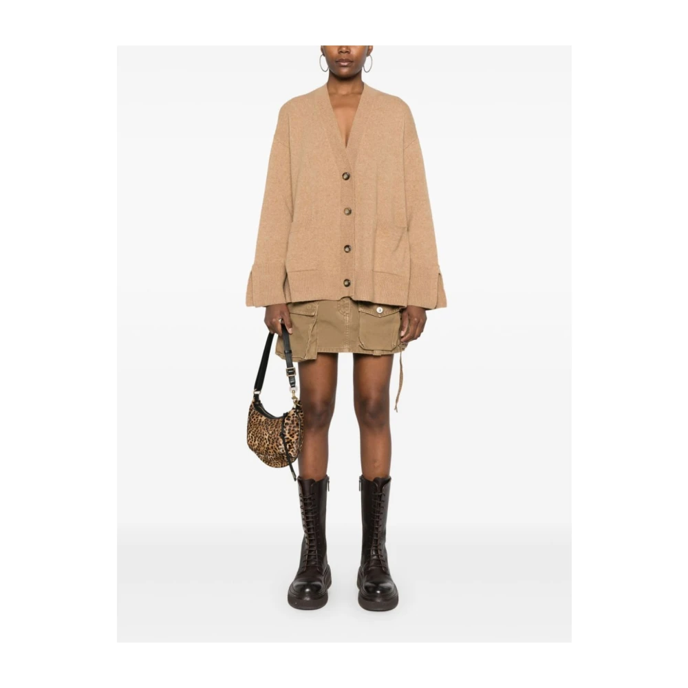 Roberto Collina Kameel Sweater Collectie Brown Dames