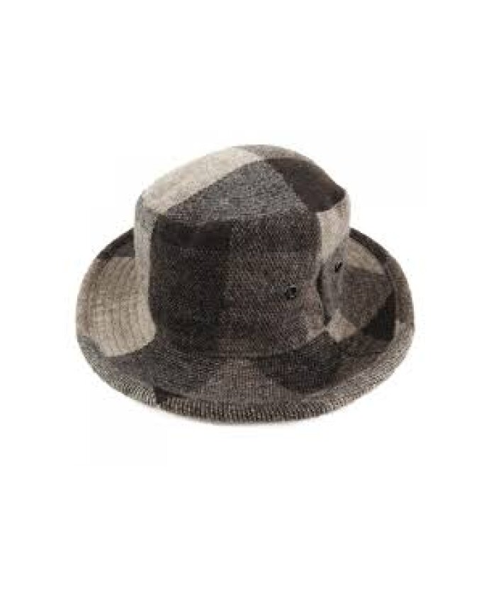 bruine-melange-gebreide-beanie-muts