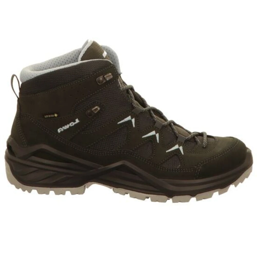 Lowa Grijze Wandelschoenen met Textielvoering Gray Dames