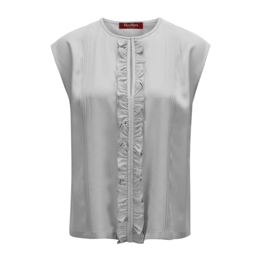 Tops > Sleeveless Tops - - Max Mara Studio - Modalova