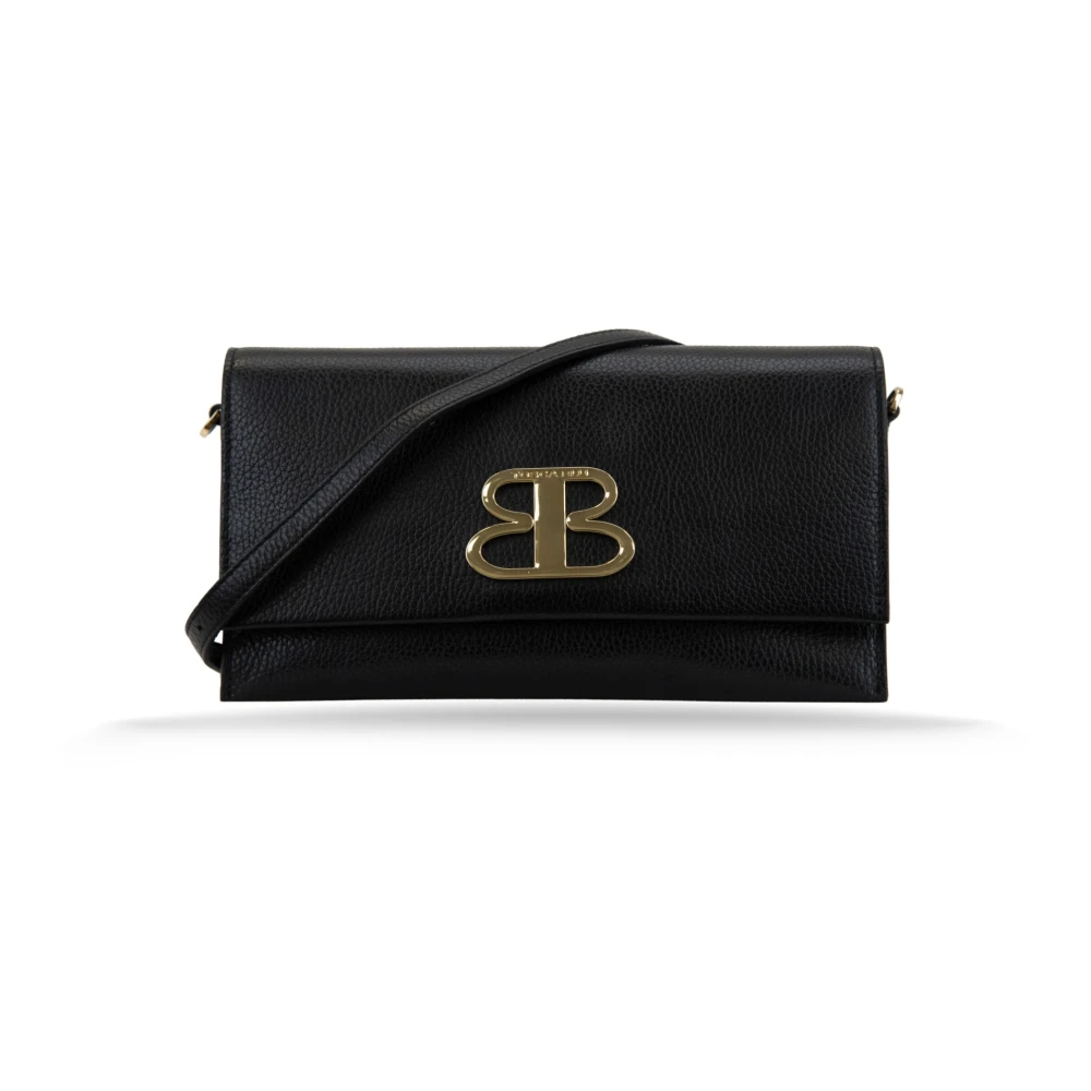 Tosca Blu Dames Schoudertas van Kunstleer Black Dames