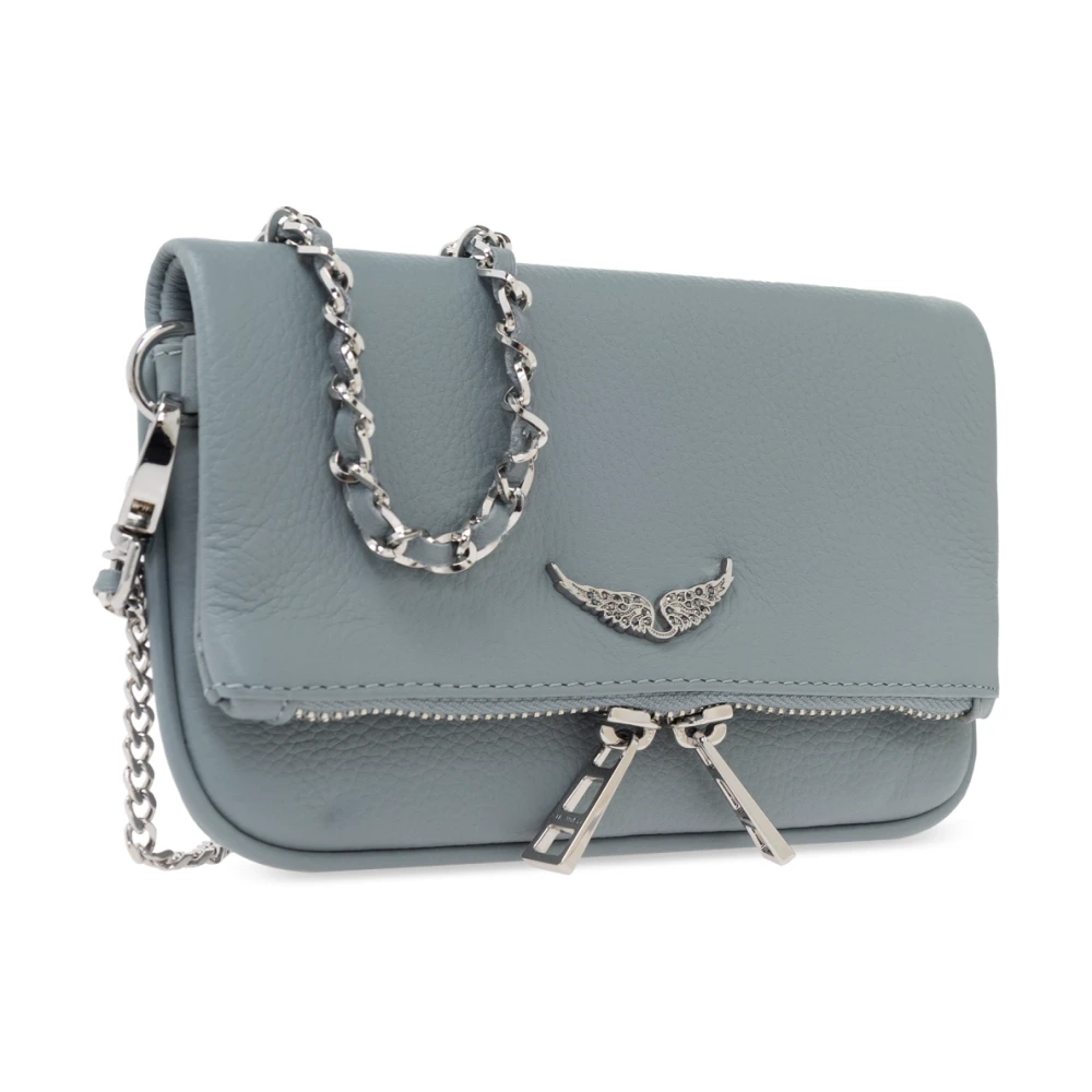 Zadig & Voltaire Schoudertas Rock Nano Blue Dames