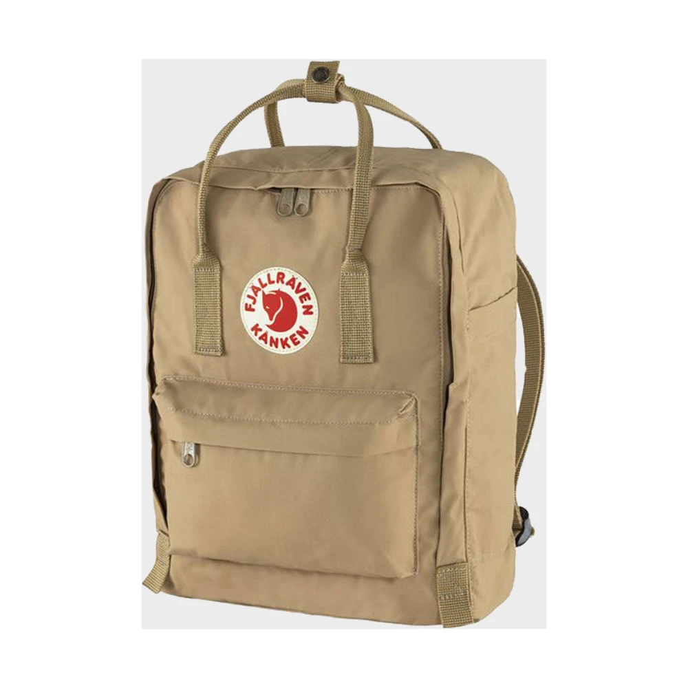 Fjällräven Klassieke Rugzak met Reflecterend Logo Brown Unisex