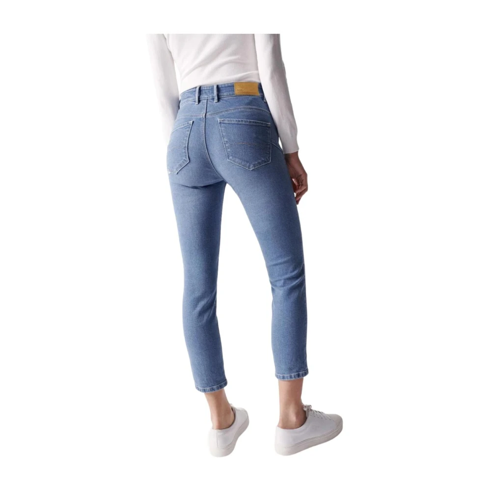 Salsa Skinny Jeans Blue Dames