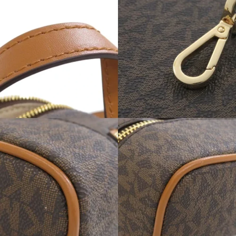 Michael Kors Pre-owned Plastic backpacks Brown Dames