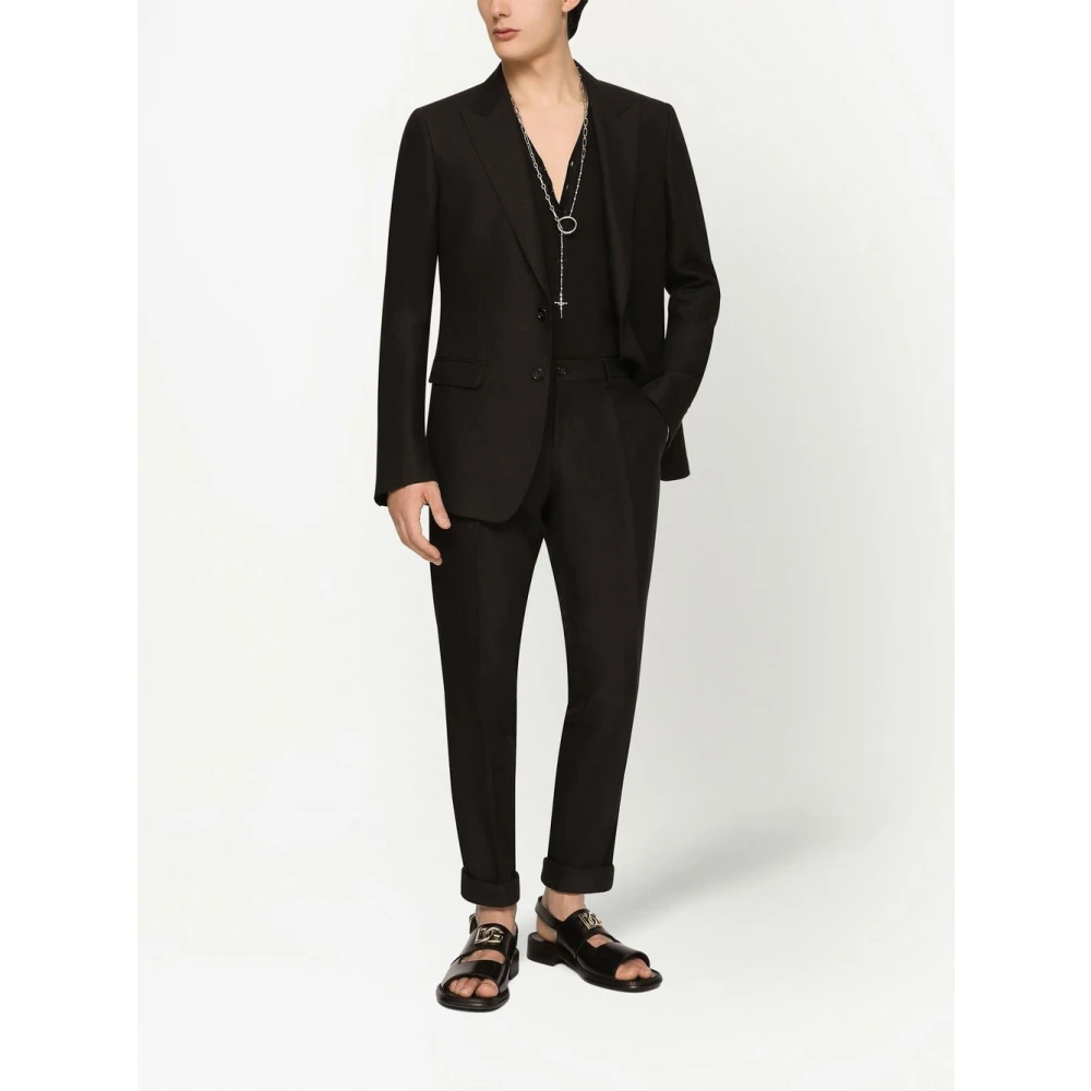 Dolce & Gabbana Tweedelig jurk Black Heren