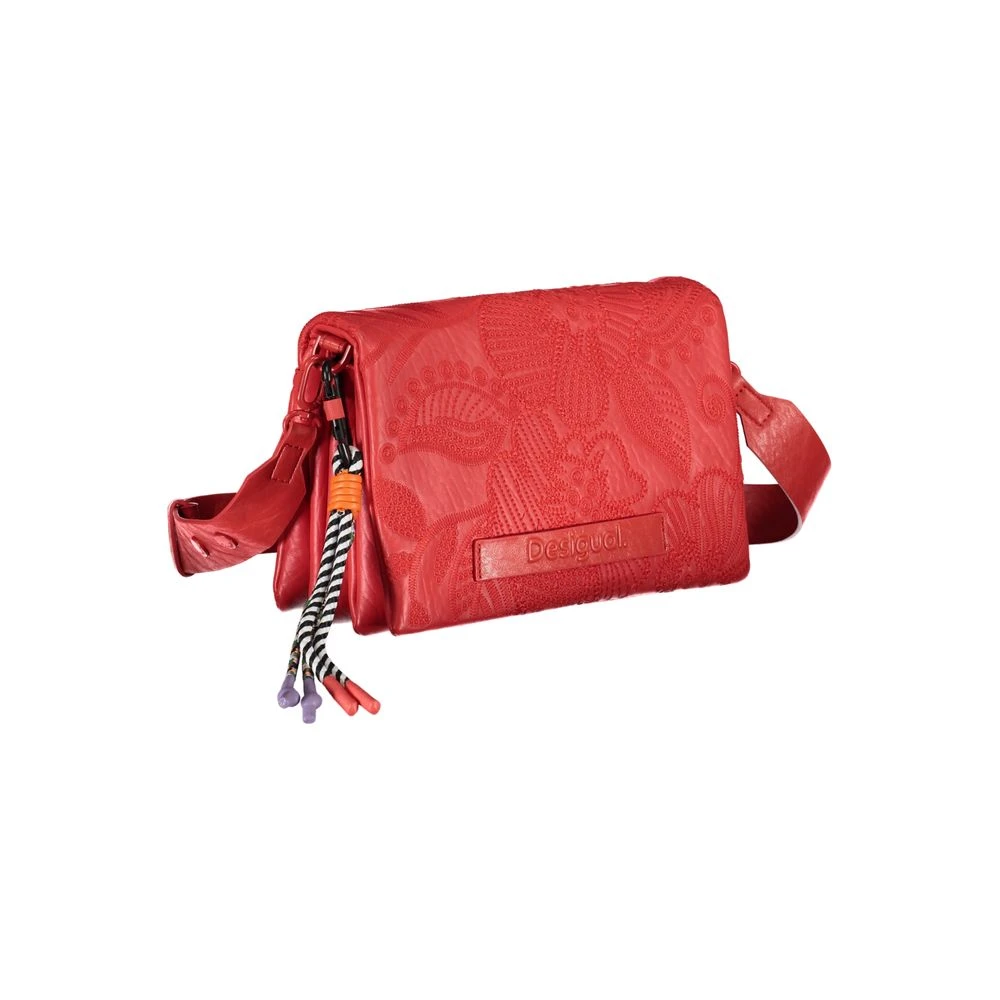 Desigual Stijlvolle Handtas met Verstelbare Band Red Dames