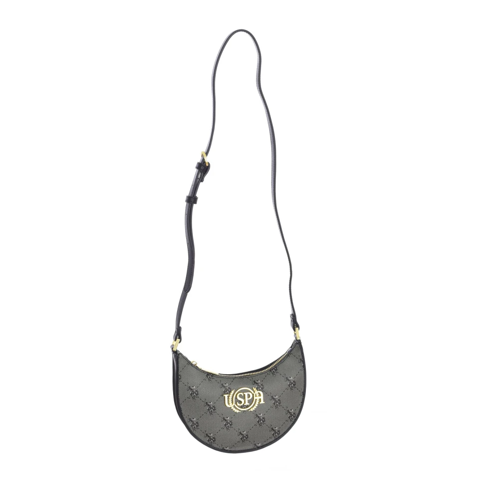 U.s. Polo Assn. Women's Black Shoulder Bags - Cross Body Bags - One Size - Bags