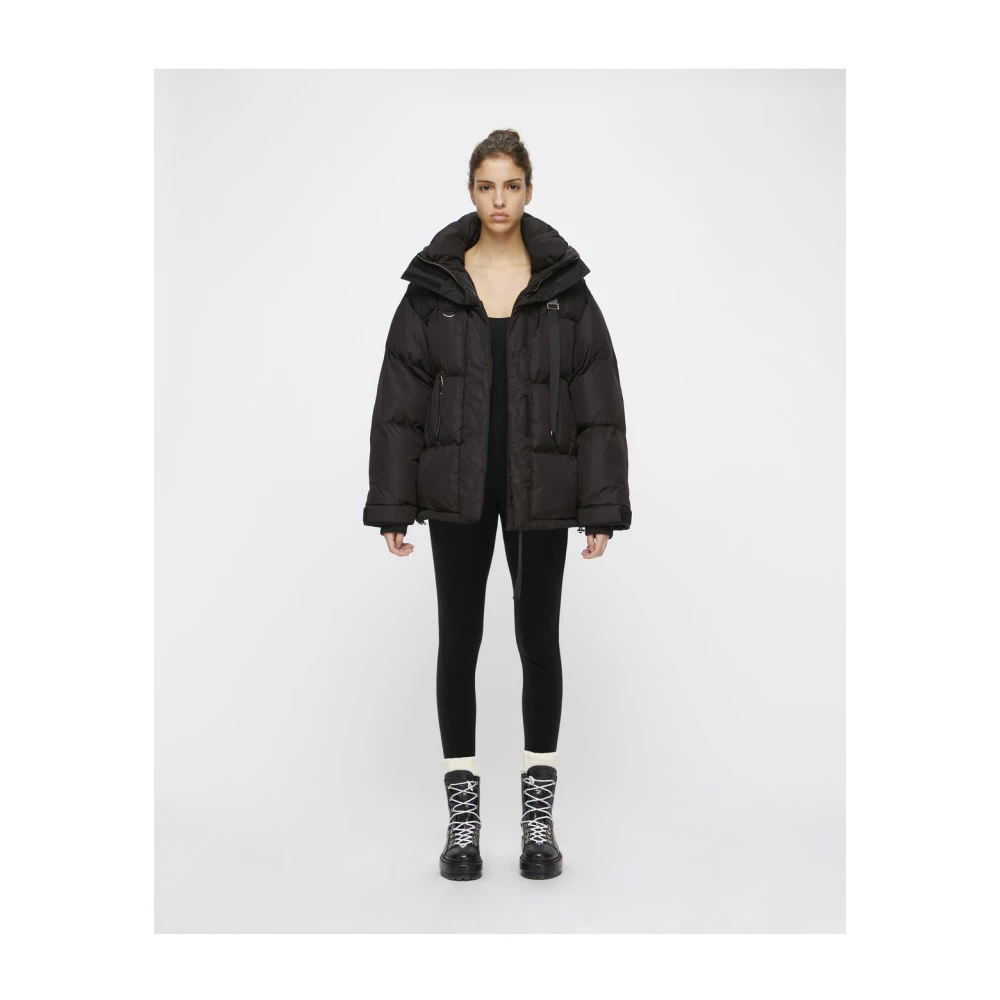Shoreditch SKI Club Stijlvolle Pufferjas Black Dames