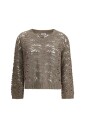 sequin-detail-linen-v-neck-sweater