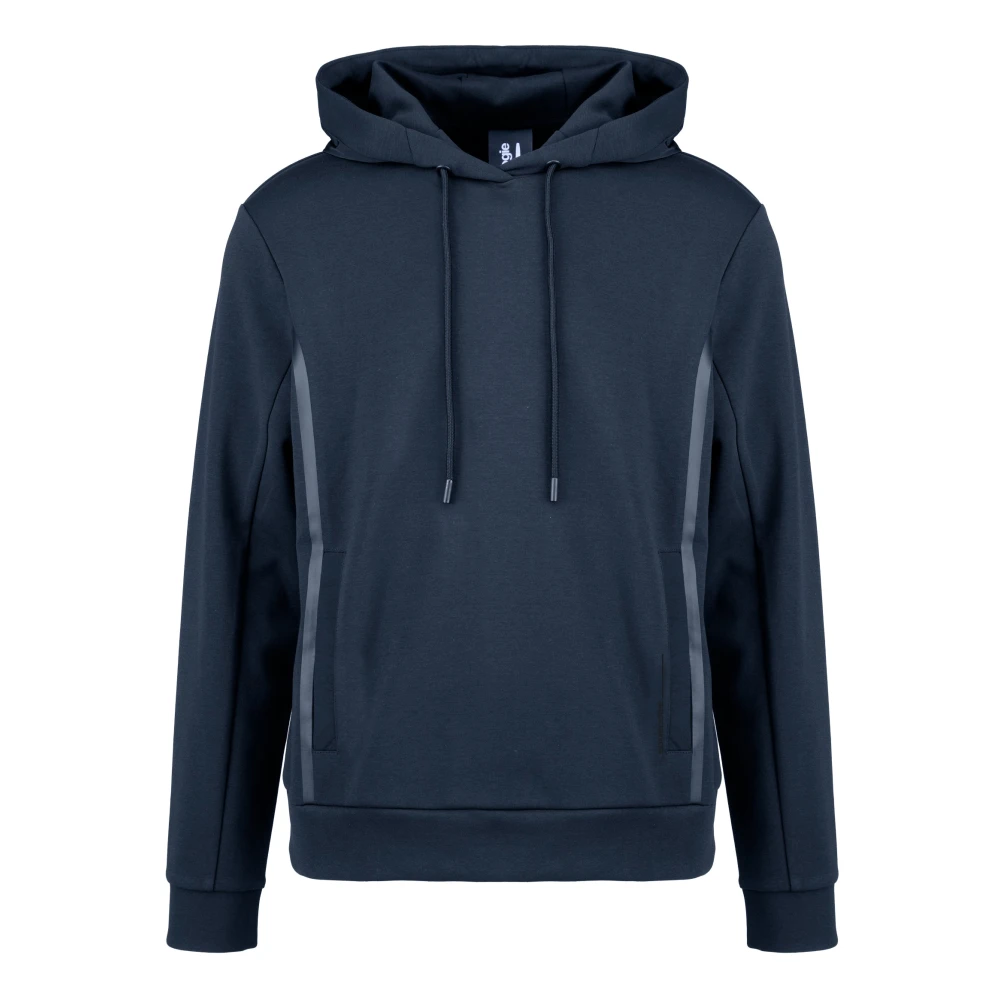Bomboogie Uomo Blu - Felpa Tecnica Stretch Con Cappuccio - Sweatshirts & Hoodies - S
