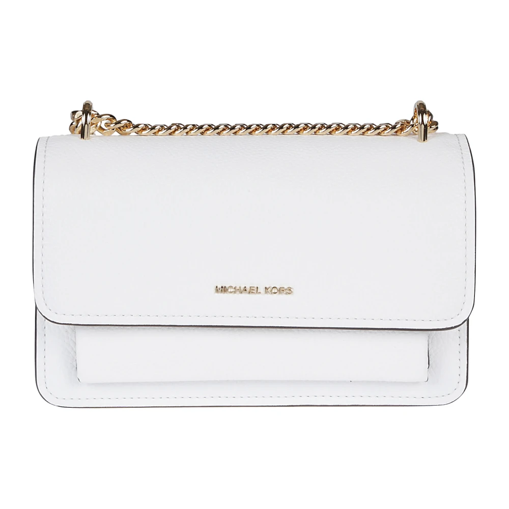 Michael Kors Stijlvolle Claire Schoudertas White Dames