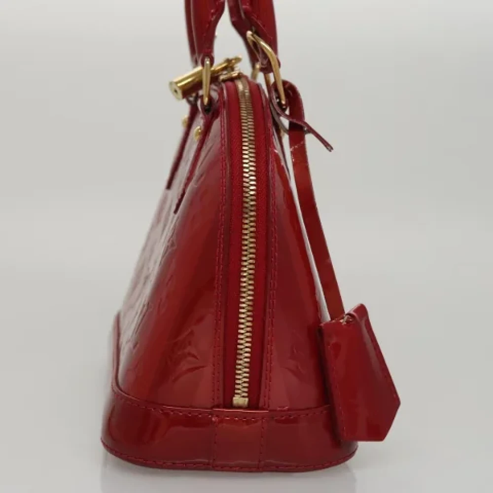 Louis Vuitton Vintage Pre-owned Leather handbags Red Dames