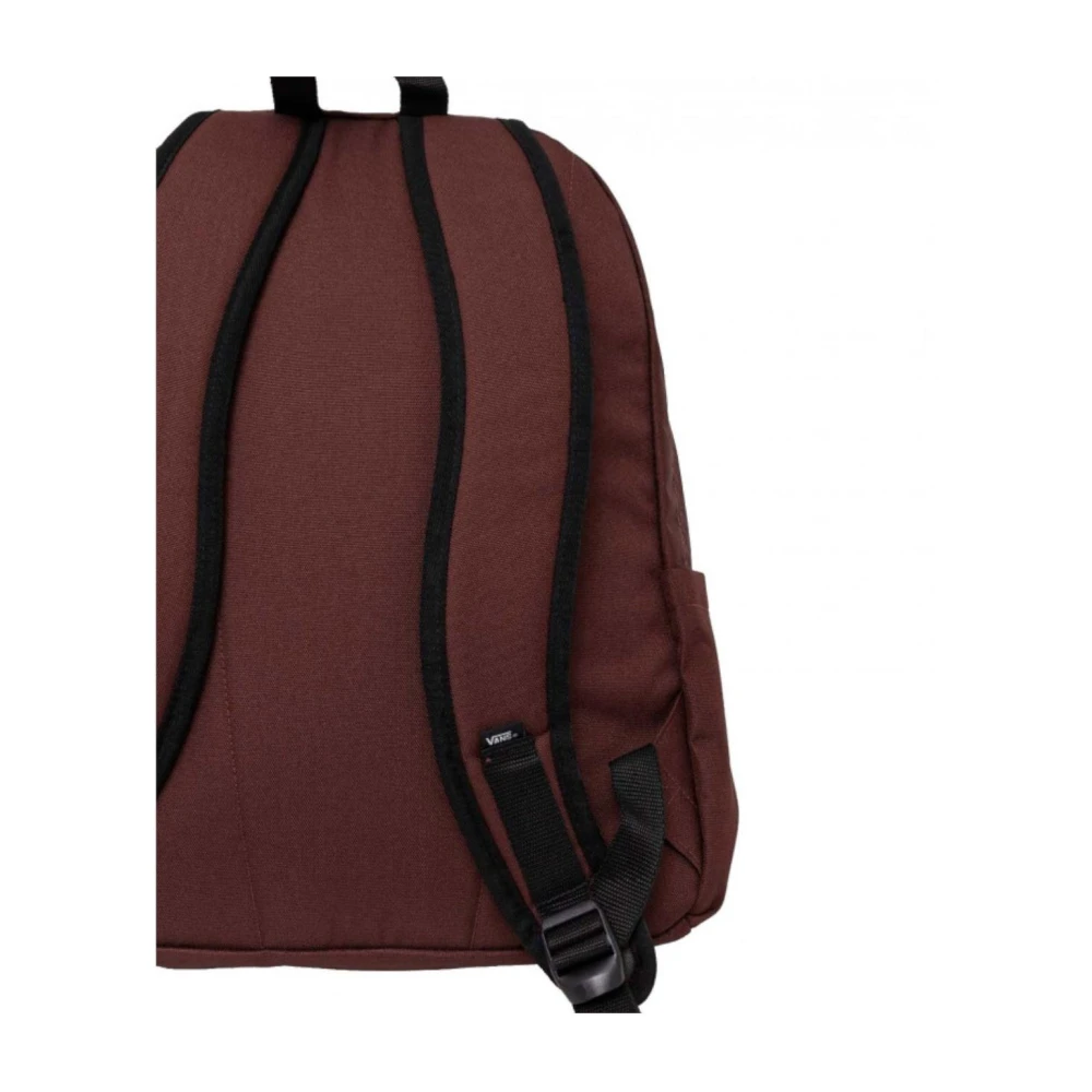 Vans Klassieke Bordeauxrode Rugzak met Meerdere Zakken Red Heren