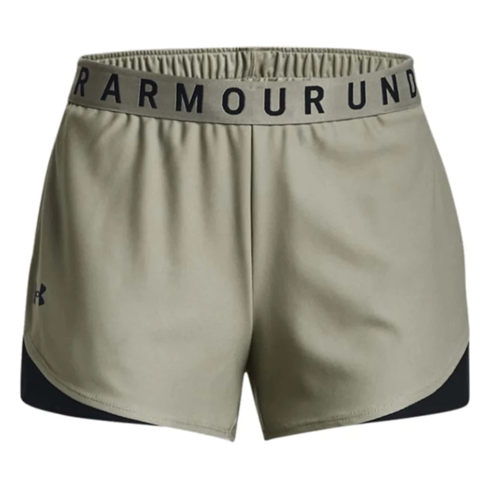 Under Armour Play Up 3.0 Shorts Green Dames