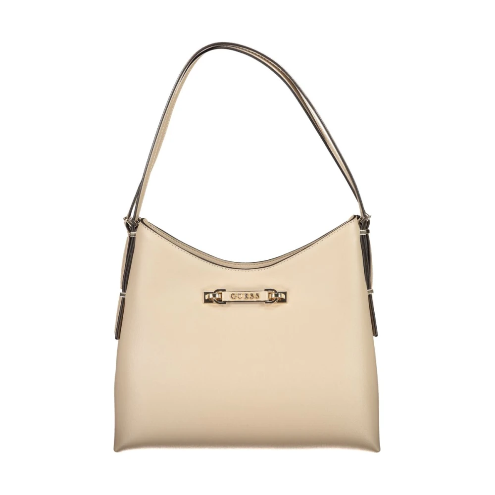 Guess Donna Beige Borsa A Tracolla Hobo - Immagine 3