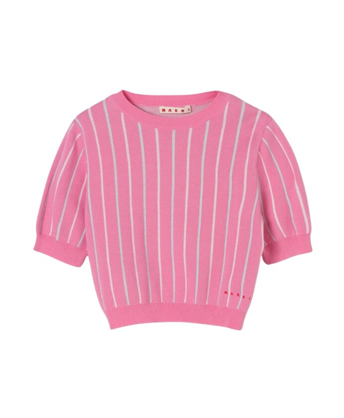 pull-a-manches-courtes-a-rayures
