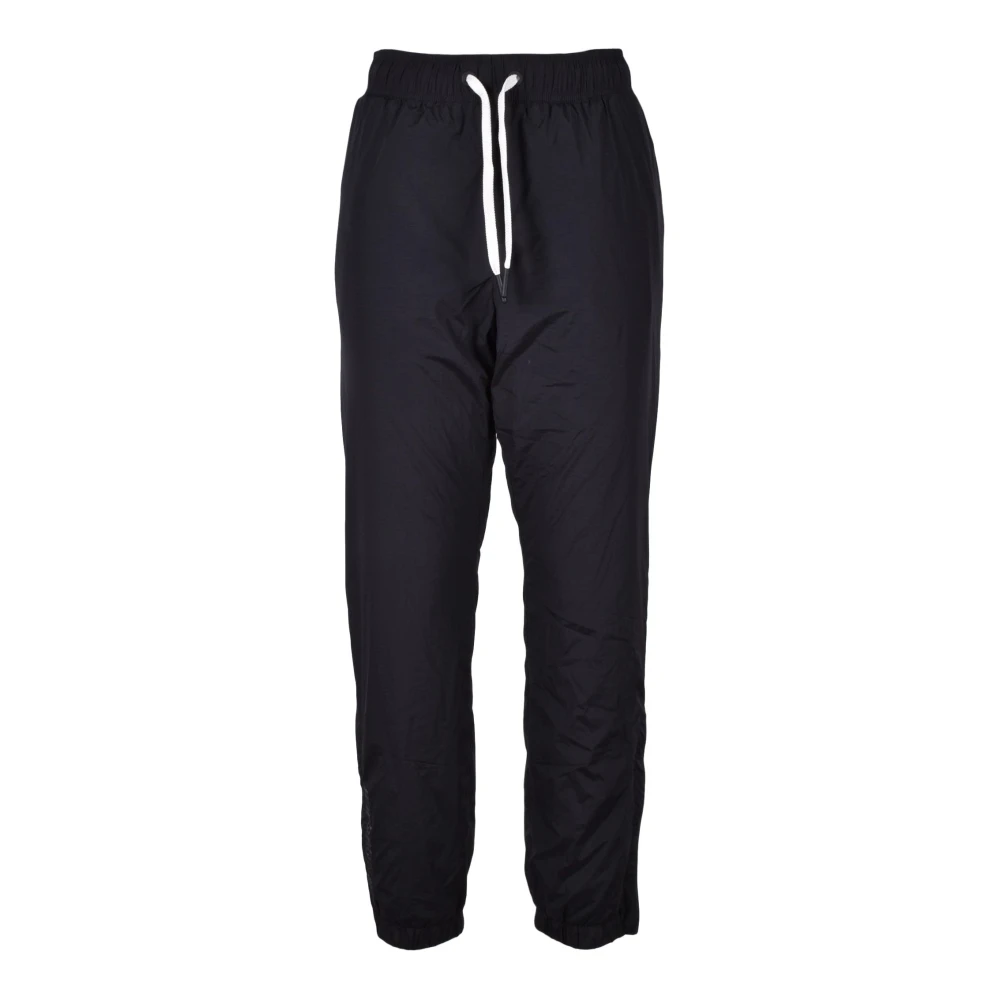 Moncler Grenoble Broek Nylon Elastaan Black Dames