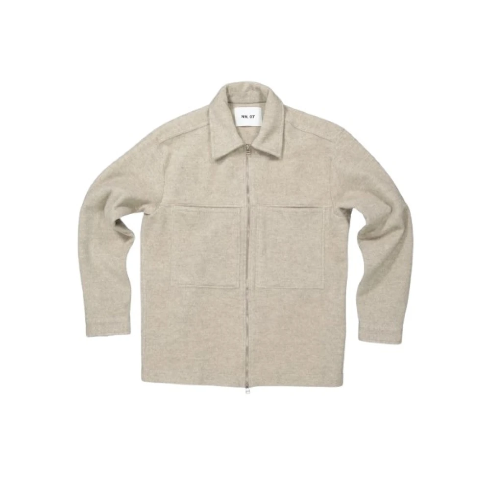 Nn07 Zachte Merinowollen Ritsjas Beige Heren