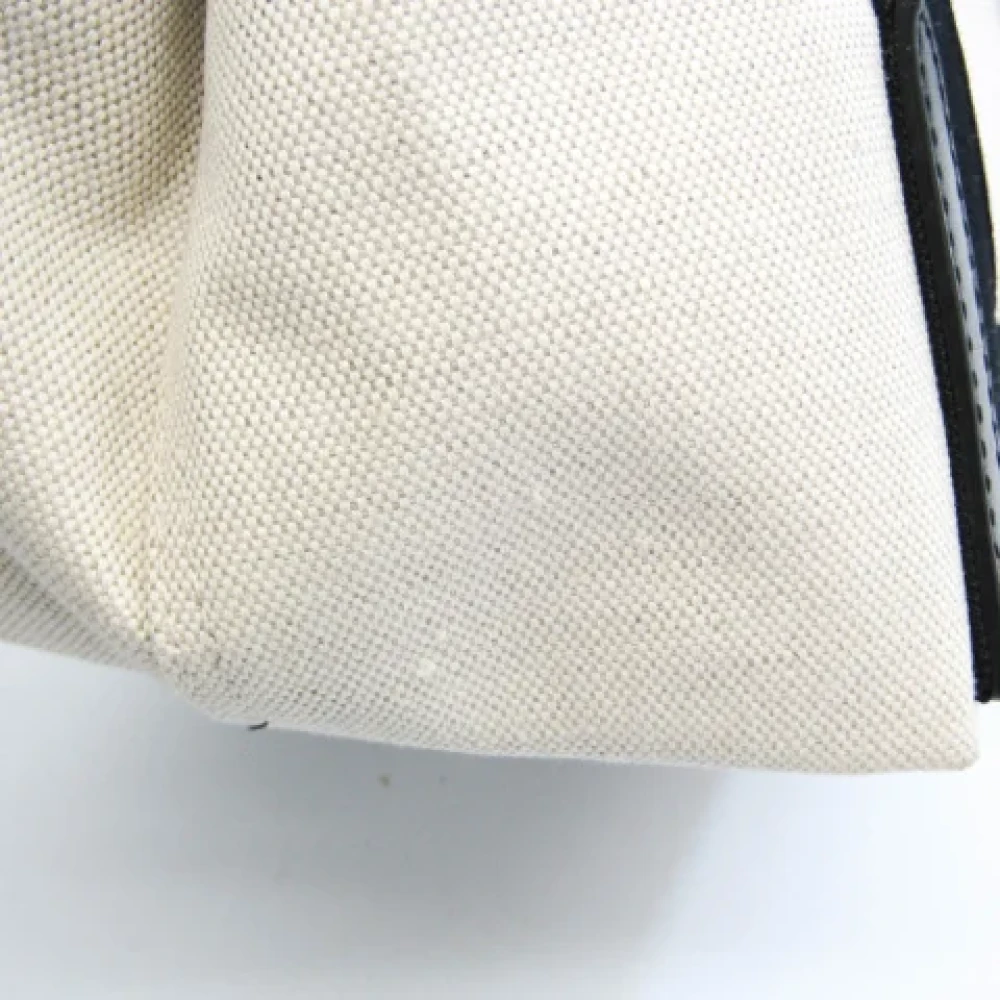 Balenciaga Vintage Pre-owned Canvas handbags Beige Dames