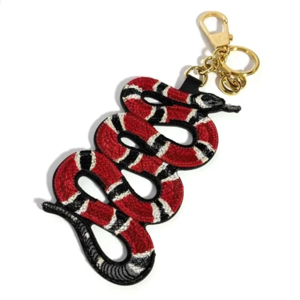Gucci Vintage Pre-owned Metal key-holders Red Dames