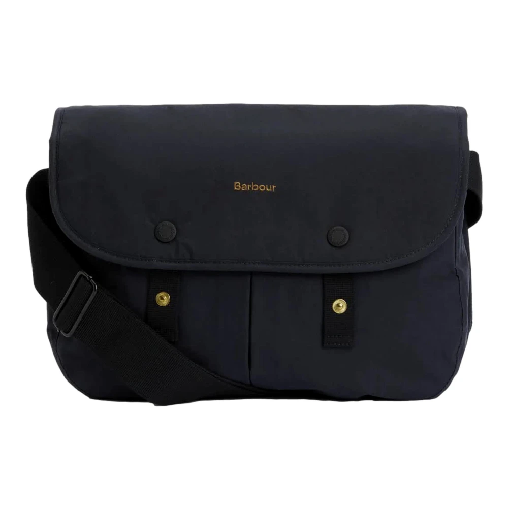 Barbour Men's Blue Transport Riever Crossbody Bag - Cross Body Bags - One Size - Bags