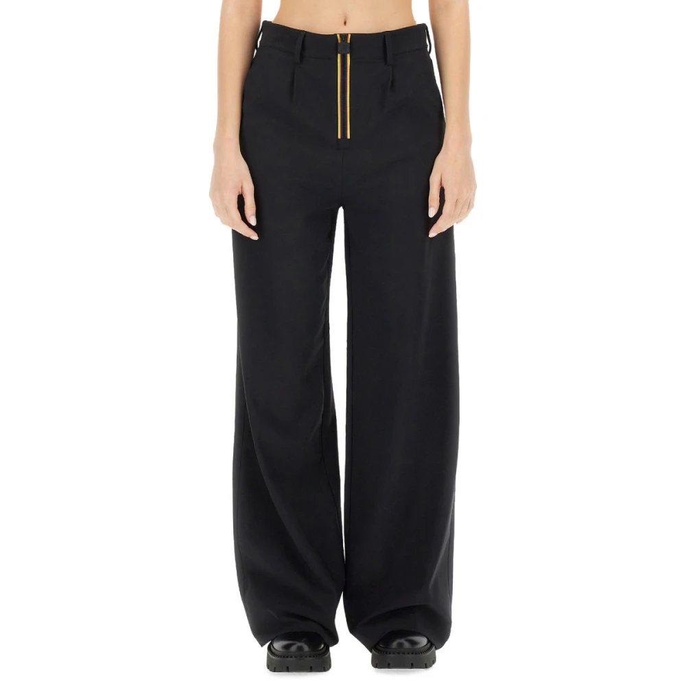 K-way Andrel Regular Fit Broek Black Dames