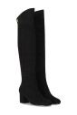 bottine-a-talon-haut-en-daim-noir