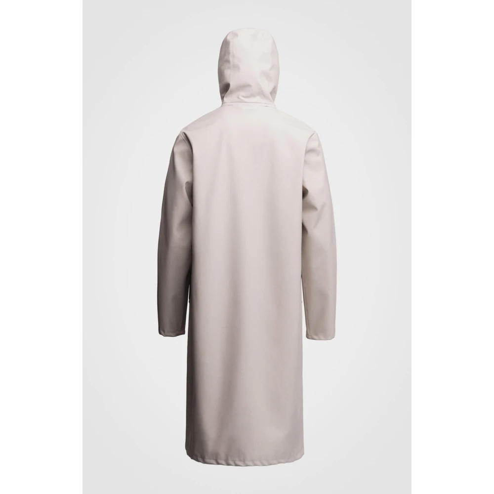 Stutterheim Stedelijke Waterdichte Hooded Parka Beige Heren