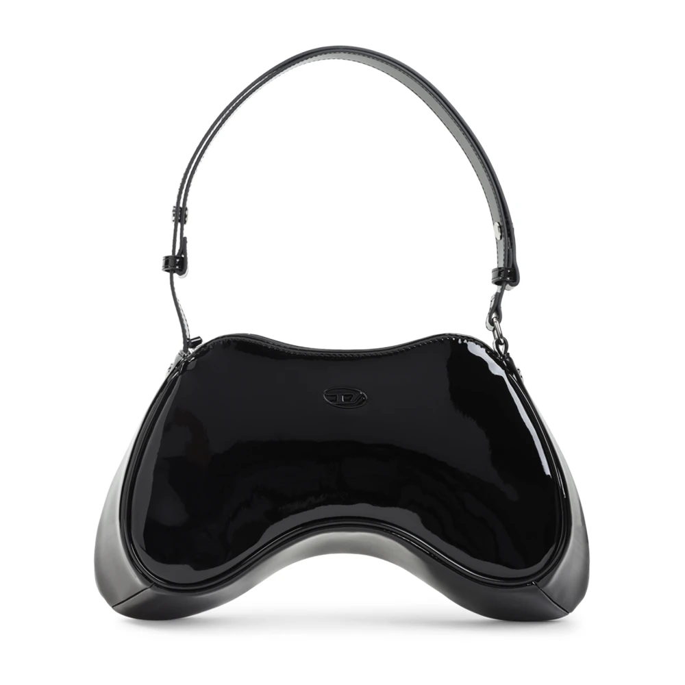 Diesel Women's Black Play Shoulder Bag