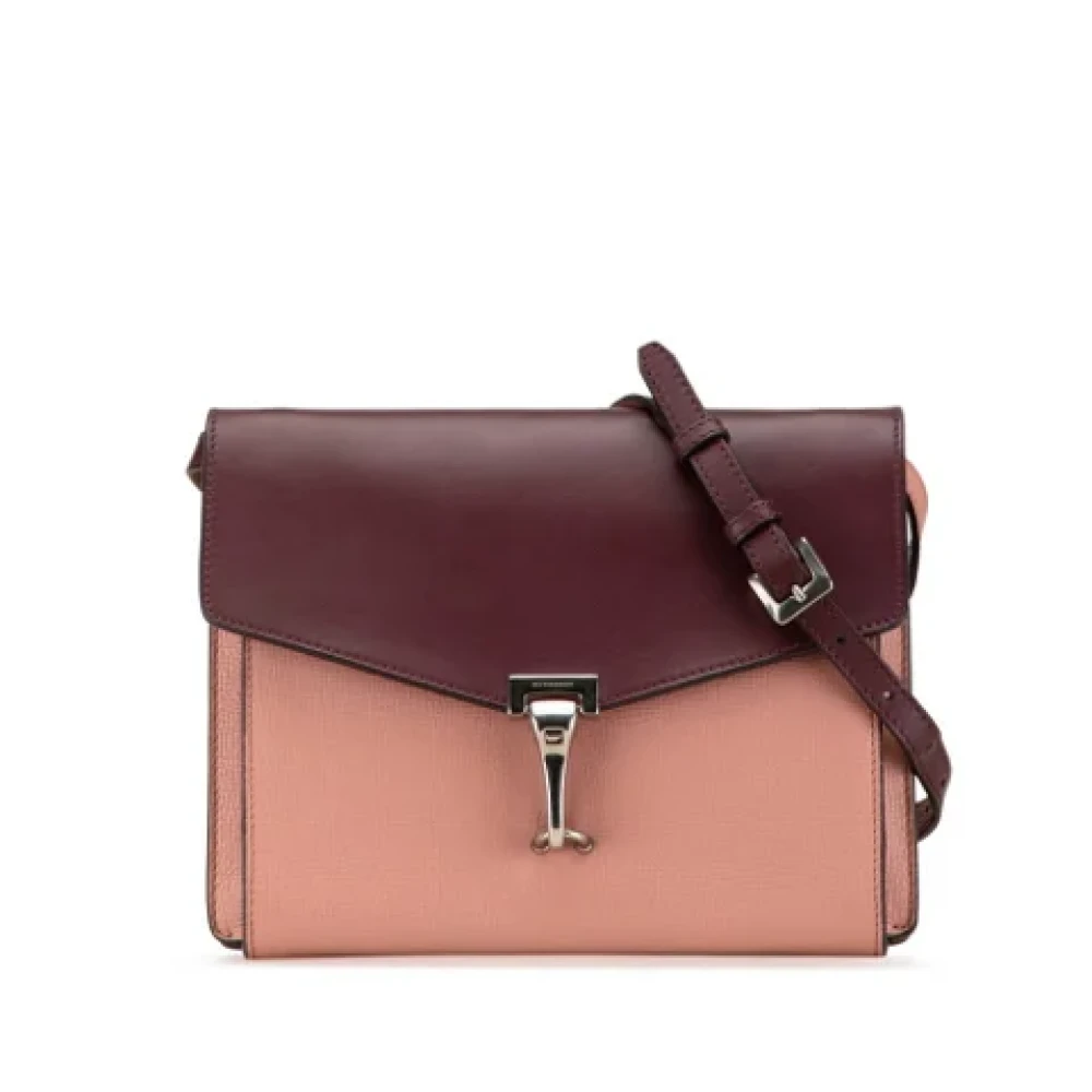 Burberry Vintage Pre-owned Leather shoulder-bags Pink Dames