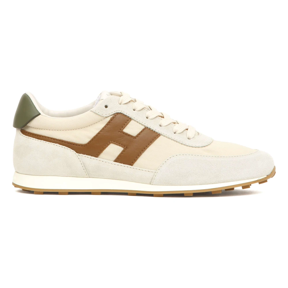 Hogan Runnung Athletic Heren Schoenen Beige