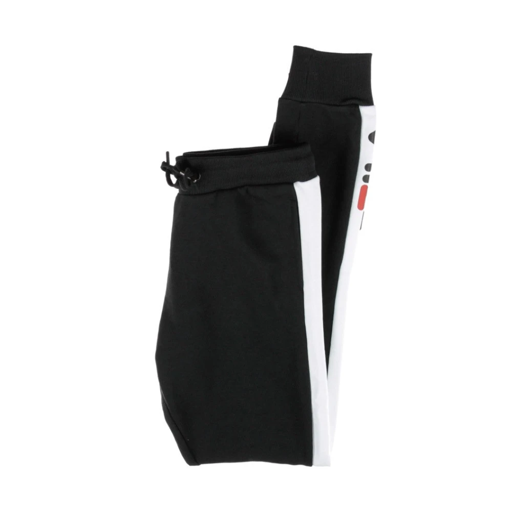 Fila Lichtgewicht Slimme Sweatpants Zwart Wit Black Dames