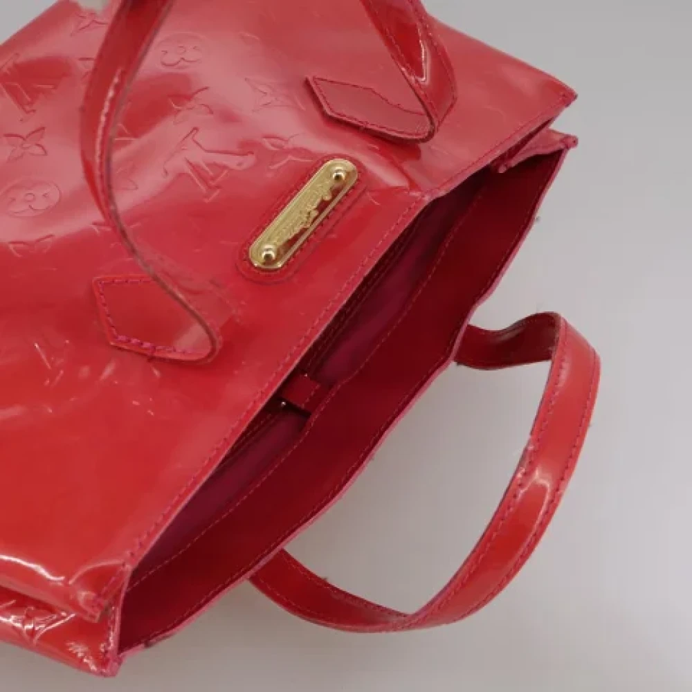 Louis Vuitton Vintage Pre-owned Leather handbags Red Dames