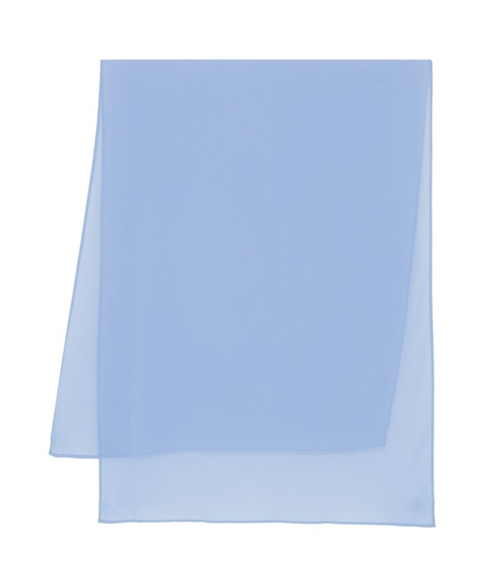 echarpe-bleue-boucle-forme-rectangle